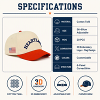 Gorra de Béisbol Deportiva Personalizada con Bordado, Logotipo de Ancla, Sarga de Algodón, Visera Curva, Ajustable, MOQ Bajo 20PCS, Náutica, Yate