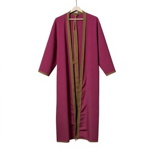 Nuevo Kimono Vintage para Mujer, 100% Seda, Elegante, Personalizado, Bata de Dama de Honor, Camisón, Pareo de Playa, Maxi, Invierno, Lujoso, Cuello en V - Product Image 1