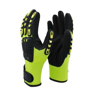 Guantes de Seguridad de Trabajo Resistentes a Impactos y Vibraciones, con Certificación CE, para Mecánicos de Campos Petroleros, Venta al por Mayor - Product Image 1
