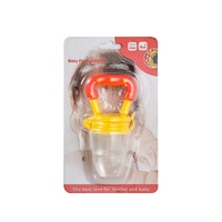 Tétine pour aliments frais pour bébé Jouet de dentition aux fruits en silicone pour les tout-petits et les enfants