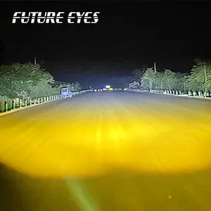 Будущее глаза F20-X Подсветка проводной выключатель светодиодный вспомогательный дальнего света тумана мотоцикл LED лампа
