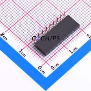 HX PM2.0-1x9P WC H6.35 Pin Socket Bent Lead Through Hole,P=2mm Connector 1x9P 2mm Square Hole Right Angle Insert - Product Image 1