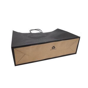 Bolsa de Compras de Papel Kraft de Lujo Personalizada a Todo Color para Ropa con Impresión de Logotipo, Reciclable - Product Image 5