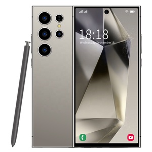 โทรศัพท์ปลดล็อคสำหรับโทร<span class=keywords><strong>ศัพท์</strong></span>มือถือ S24 ultra 5G ปลดล็อค GPS มาร์ทโฟน6.78หน้าจอ HD - Product Image 1