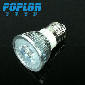 Bombilla LED Poplor E27 E14 B22 3W, Cuerpo de Aluminio, Alimentación CA - Product Image 1