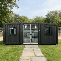 Casa Contenedor Expandible Prefabricada de Lujo al por Mayor, Portátil, de 20, 30 y 40 pies, Diseño Moderno, Transpirable, con Baño