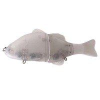 OEM 15cm/20cm ABS Unlackierte Mehrteilige Swimbait-Hardbait-Angelköder-Rohlinge mit Wirbelringen für Fluss- und Seen-DIY-Angelausrüstung