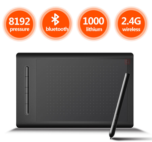 VSON sıcak satış kablosuz grafik yazma tableti dijital çizim tableti BT 2.4G ile cep telefonu ve bilgisayar ile uyumlu - Product Image 6