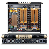 Roland Crown R42000 Yeni Teknoloji 1U Yüksek Güçlü 4*2000W 4 Ohm Taşınabilir Profesyonel Dış Mekan Hoparlör Sistemi Alüminyum Alaşımlı