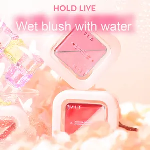 HL766 Paleta de rubor de doble uso Live Ligeramente hidratante Sensación de oxígeno Ojos <span class=keywords><strong>Agua</strong></span> dulce Brillante Mejilla Resaltar Crema Mineral Cara - Product Image 4