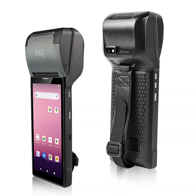 Android 12 Rugged Handheld PDA with Mobile Barcode Scanner RFID NFC Industrial Computer Logistics PDAs Terminal in Stock