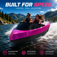 Bateau à réaction en aluminium innovant de 12 pieds, qualité marine, pour les aventures en plein air avec une coque haute résistance