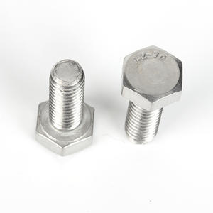 Boutenfabriek Corrosiebestendige DIN 933 bout 304 roestvrij staal volledig geschroefde zeskantbouten metrische zeskantbouten - Product Image 4