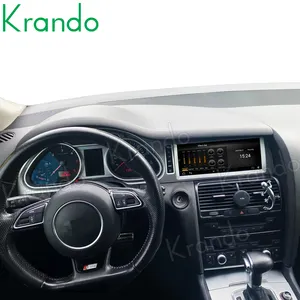 קראנדו אנדרואיד 13 רדיו רכב ניווט GPS נגן מולטימדיה עבור אאודי Q7 2005-2015 מסך מגע DVD סטריאו אלחוטי לרכב