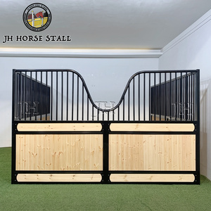 Almanya'da sıcak satış ekonomik bina at ahır v-boyunduruk pencere ile kalıcı at istikrarlı yan paneller - Product Image 1