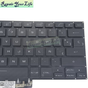 Clavier d'ordinateur portable rétroéclairé RVB espagnol SP pour <span class=keywords><strong>ASUS</strong></span> ROG <span class=keywords><strong>Zephyrus</strong></span> GU603ZW GU603ZX <span class=keywords><strong>G15</strong></span> GA503QC GA503QM 0KNR0-261NSP00 Clavier neuf - Product Image 3
