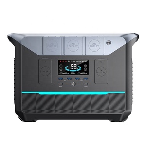 Home <b>Portable</b> 1500W Lithium Iron Phosphate Solar Charging Station 1382wh Emergency Power Supply - Product Image 1