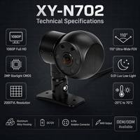 Cámara de Seguridad para Vehículos de Bajo Consumo, con Protección Global Contra la Sobreexposición, Obturador Automático, CMOS de 1/2.9, Visión Nocturna Starlight