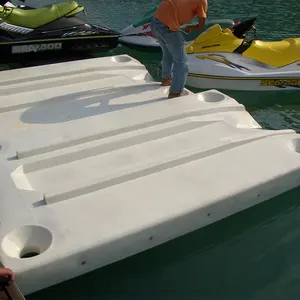 Ships Personal Watercraft Watersports LLDPE Material PWC Pontoon Marina Floating Jet Ski Dock Platform Watercraft Lift Float