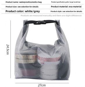 Promotion Custom Logo Unisex <b>Drawstring</b> EVA <b>Bag</b> Durable <b>Waterproof</b> for Sportswear Swimming Gear Bathroom Accessories - Product Image 3