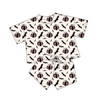 Pyjamas en bambou de haute qualité, nouveau motif, style ample, ensemble assorti pour maman et moi, ensemble assorti pour la famille