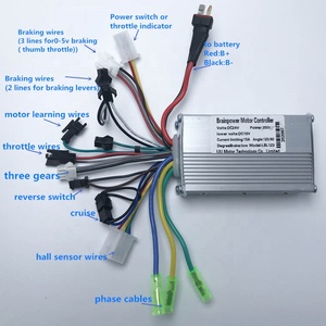 Kit di Conversione per Scooter Elettrico per Adulti 8 Pollici 36v 350w con Motore al Mozzo, Controller di Frenata Elettronica e Acceleratore - Product Image 5