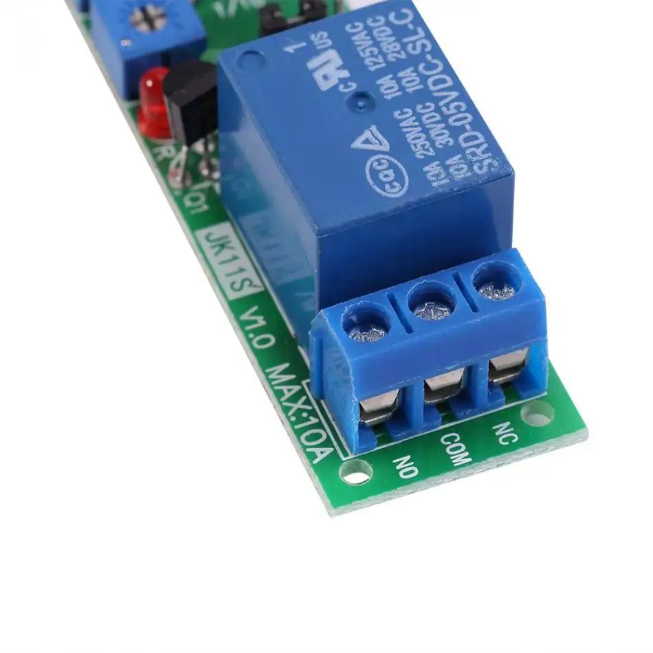 Timer Relay Delay Module Adjustable Cycle Timer Time On/Off Switch Relay Board Electrical Timing Relay Controller DC 5V 12V 24V