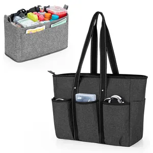 Borsa per inserto per Organizer per infermiera borsa per forniture mediche custodia per Laptop viaggi borsa per Kit per infermiere per Organizer medico