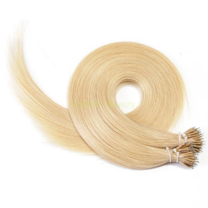 Jasmine Beauty Professional Nano Tip European Hair Extensions 100% Virgin Remy virgin Human Hair Nano Ring Double Drawn - Product Image 5