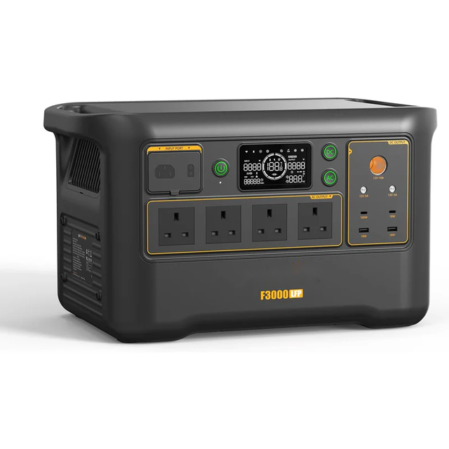 F3000LFP Portable Power Station 3600W 3072Wh UK Warehouse Portable Power Station LiFePo4 Battery with UK Plug