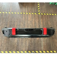 Nouveauté GZZIM, accessoires de voiture de haute qualité, garantie 1 an, avec ou sans éclairage, kit carrosserie avant, protection de pare-chocs, noir/argent