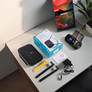 เราเตอร์ AX8 PRO สำหรับใช้งานในบ้านและนอกบ้านแบบพกพา รองรับ 4G พร้อมช่องใส่ซิมการ์ด ฟังก์ชั่นไฟร์วอลล์และ VPN เราเตอร์ 4G ขนาดเล็ก รุ่น Lanmini - Product Image 3