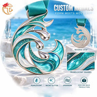 Médailles de course personnalisées en métal pour marathon 5K, sans minimum de commande, avec ruban et logo – Fabricant de médailles de récompense en émail