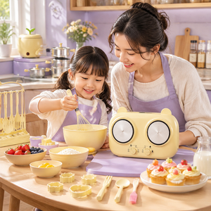 Juego de Cocina Realista para Niños, Estufa Eléctrica de Dos Quemadores, Utensilios de Grado Alimenticio, Juguete de Imitación de Chef - Product Image 2