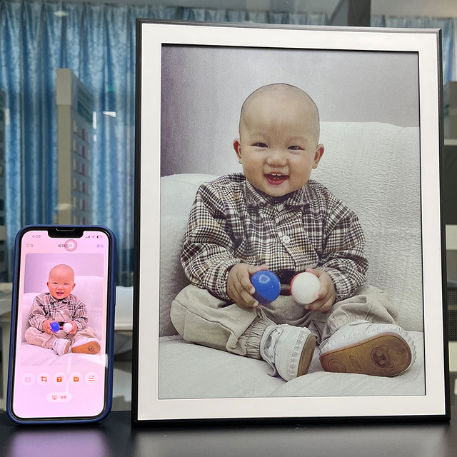 Digital Photo Frame China Direct Supplier Battery Operated Low Power Custom 13.3 Inch Electronic E Ink Display Picture Frame