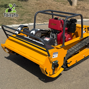 농업 임업 장비 DIY 산업용 원격 제어 크롤러 로봇 삽 제로턴 디젤 단기통 - Product Image 3