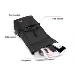 กระเป๋าเป้สะพายหลังแบบม้วนปิดด้านบน รุ่น 2026 กันน้ำ หนังแท้ สำหรับผู้ชาย นักเรียน นักศึกษา  ลำลอง เล่นกีฬา เดินทาง ใส่แล็ปท็อป - Product Image 6