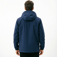Veste Softshell Hiver Homme Imperméable OEM - Manteau Polaire à Capuche Multi-poches