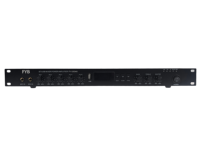 Amplificateur de mixage économique 120W, 4 micros (2 XLR 48V Phantom), 2 Aux, MP3/FM/BT/TF, 70V/100V/4-16Ω, 100-240V, EMC