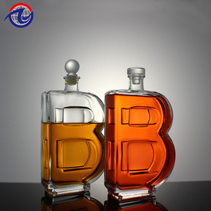 Botella de Vidrio Reutilizable de Alta Calidad, Forma de <span class=keywords><strong>B</strong></span>, Transparente, Super Flint, de 500ml y 750ml, para Bebidas de Burdeos, Ginebra y Licores, Personalizada y Exclusiva - Product Image 3