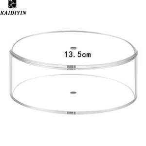 ヘアネクタイアクセサリーベルトアクリルベルトオーガナイザー用小型透明プラスチックケースモダンポータブルオーガナイザー - Product Image 4