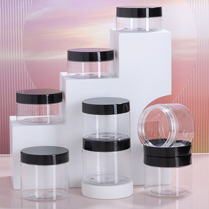 Pots en PET à fond épais fabriqués en usine, matériaux d'emballage cosmétique à paroi épaisse pour crème pour les yeux, crème pour le visage, lotion - Product Image 5