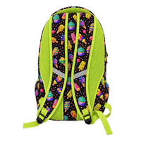 Sac à dos léger pour adolescents, personnalisé avec des motifs de friandises, sacs d'école pour enfants et filles, sac à dos imperméable pour la journée