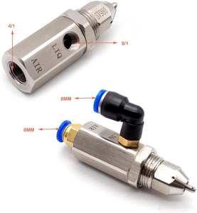<span class=keywords><strong>Atomizador</strong></span> de aire de acero inoxidable 304, boquilla de pulverización, atomización de polvo de 30 grados para lavado a presión, nueva condición - Product Image 4