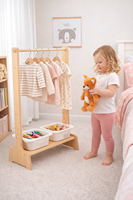 Tableau de dessin et support multifonctionnel 4-en-1 en bois de pin pour enfants de 2 à 6 ans – Jouet éducatif et cadeau de peinture DIY