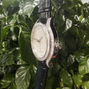 Montre mécanique automatique de luxe pour homme, style hip-hop, avec mouvement MIYOTA 8215, boîtier en acier inoxydable, design entièrement serti de diamants - Product Image 2
