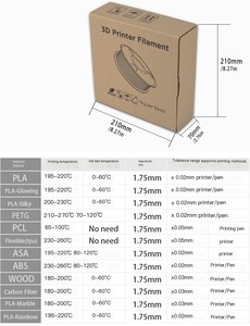 1kg 1.75mmpla/ABS <span class=keywords><strong>3D</strong></span> máy in hàng tiêu dùng <span class=keywords><strong>3D</strong></span> in bút tiêu thụ vật liệu dòng PLA khuôn - Product Image 6