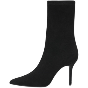 Chaussures à talons hauts tendance pour femmes, talons fins, bout pointu, style rétro d'hiver, bottines - Product Image 6