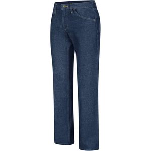 Jeans de travail coupe droite personnalisés pour femmes style pour hommes - Product Image 2