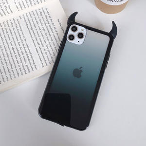 Funda de teléfono con diseño de cuerno de diablo para iPhone, carcasa con diseño de cuerno de diablo para iPhone 12 Pro, 7, 8 plus, xs max, 11 Pro max, 2021 - Product Image 5